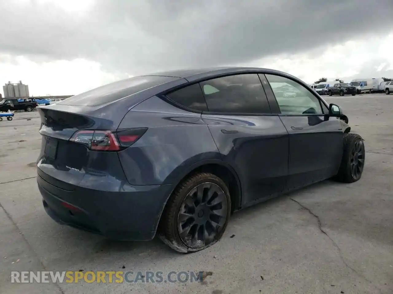 3 Photograph of a damaged car 7SAYGDEEXNF386657 TESLA MODEL Y 2022