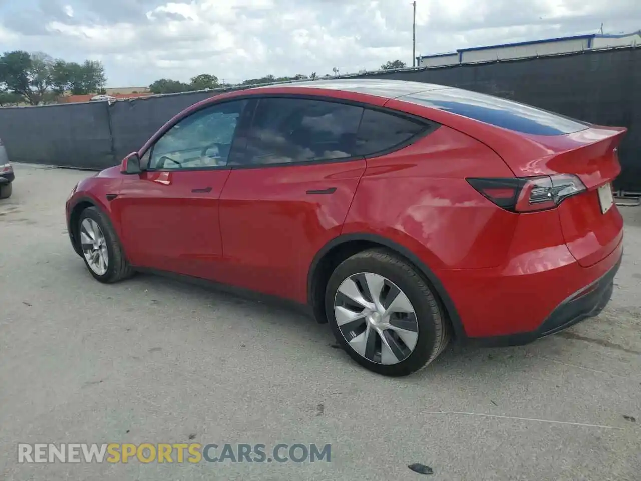 2 Photograph of a damaged car 7SAYGDEEXNF429040 TESLA MODEL Y 2022
