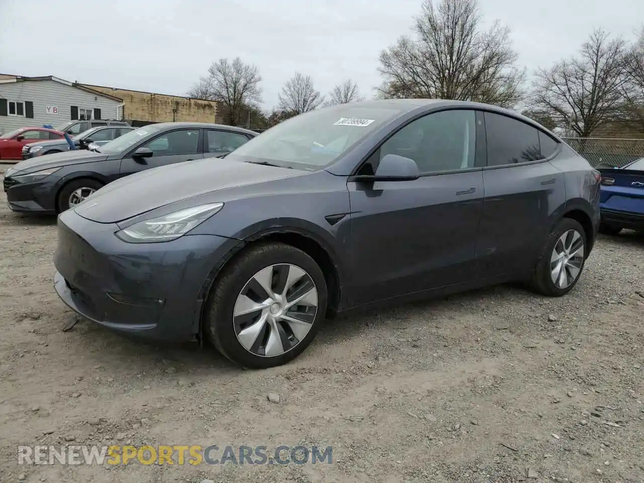 1 Photograph of a damaged car 7SAYGDEEXNF432343 TESLA MODEL Y 2022