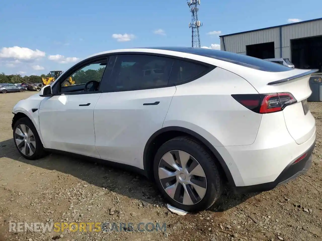 2 Photograph of a damaged car 7SAYGDEEXNF536766 TESLA MODEL Y 2022