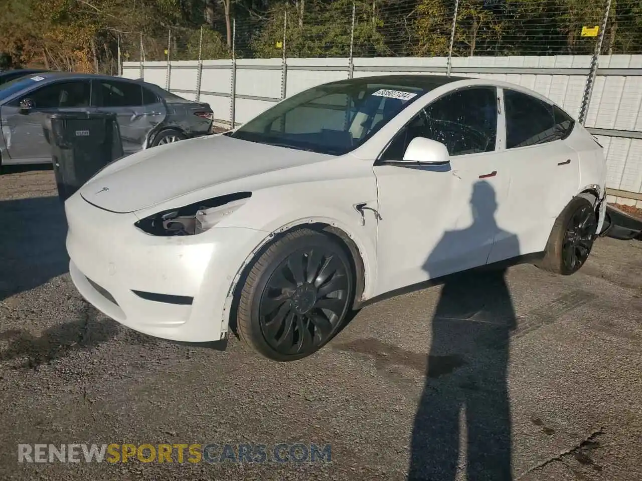 1 fotografías del automóvil dañado 7SAYGDEF0NF328775 TESLA MODEL Y 2022