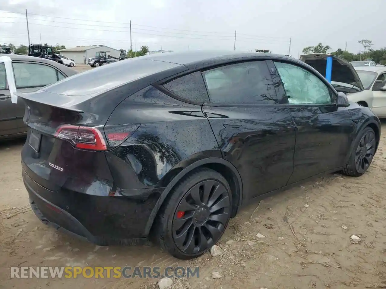 3 Photograph of a damaged car 7SAYGDEF0NF367964 TESLA MODEL Y 2022
