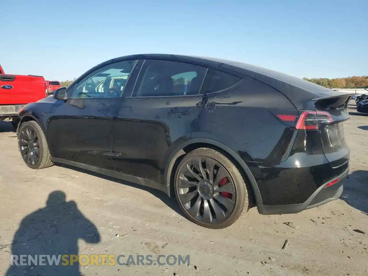 2 Photograph of a damaged car 7SAYGDEF0NF367995 TESLA MODEL Y 2022