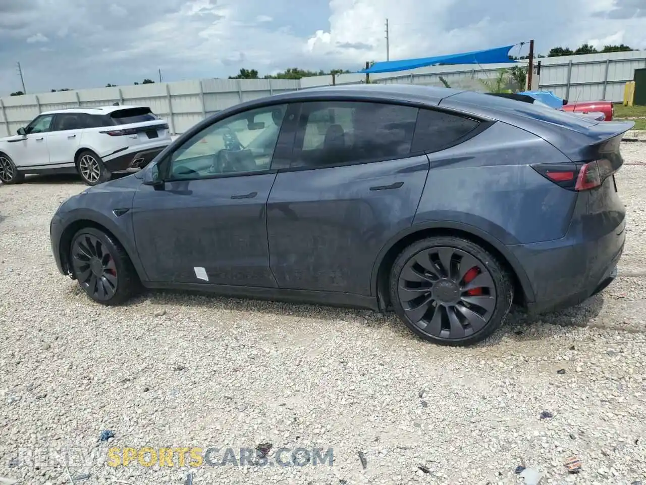 2 Photograph of a damaged car 7SAYGDEF0NF376986 TESLA MODEL Y 2022