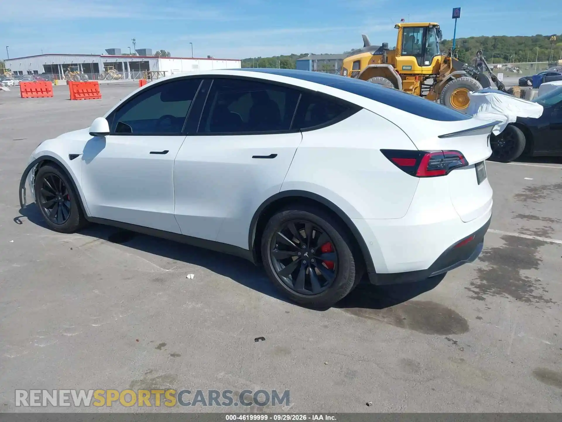 3 Photograph of a damaged car 7SAYGDEF0NF380973 TESLA MODEL Y 2022