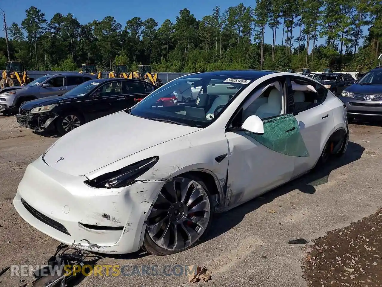 7SAYGDEF0NF388541 TESLA MODEL Y 2022