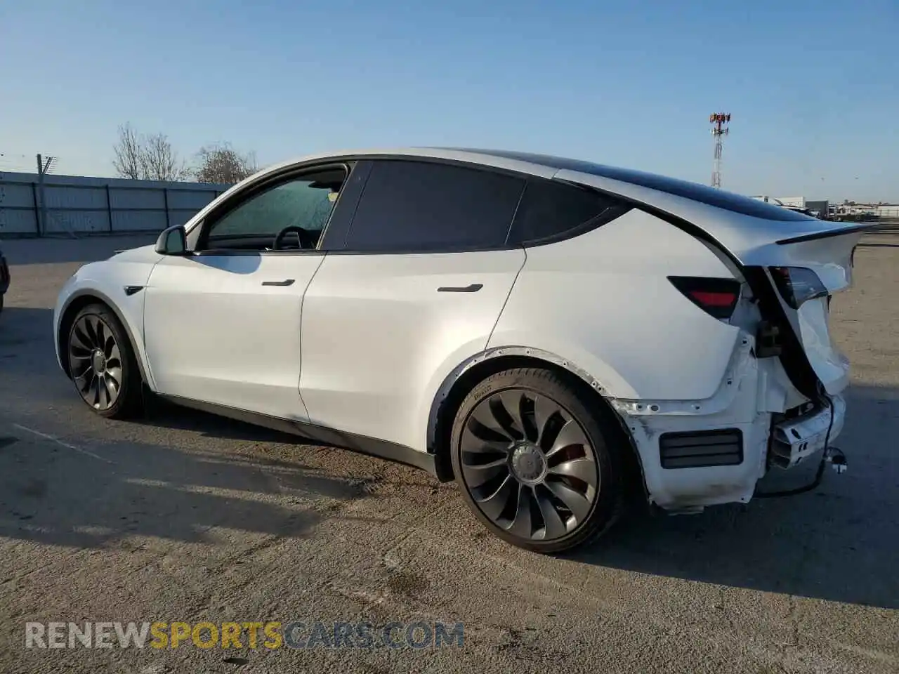 2 Photograph of a damaged car 7SAYGDEF0NF397241 TESLA MODEL Y 2022