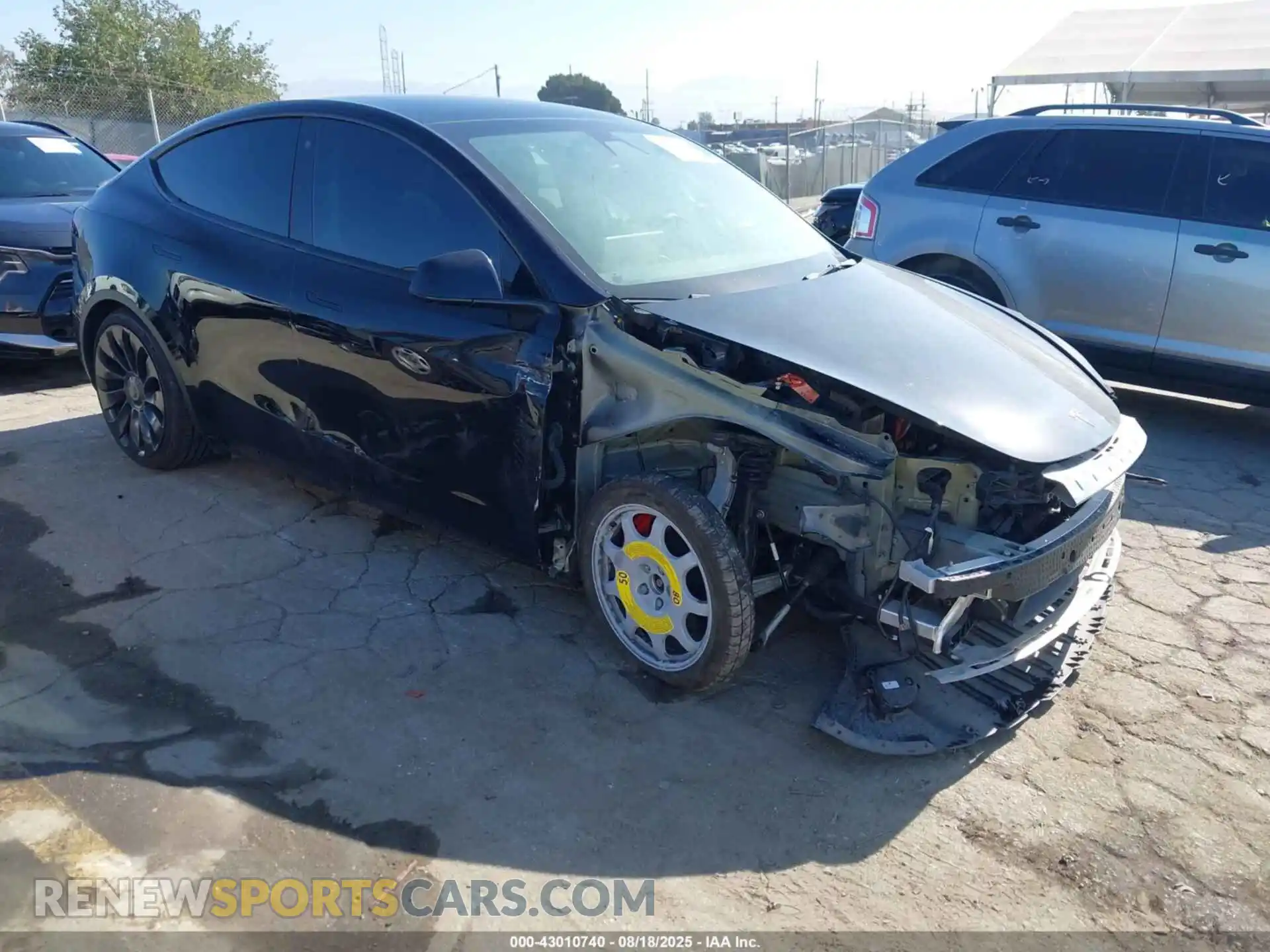 1 fotografías del automóvil dañado 7SAYGDEF0NF403779 TESLA MODEL Y 2022