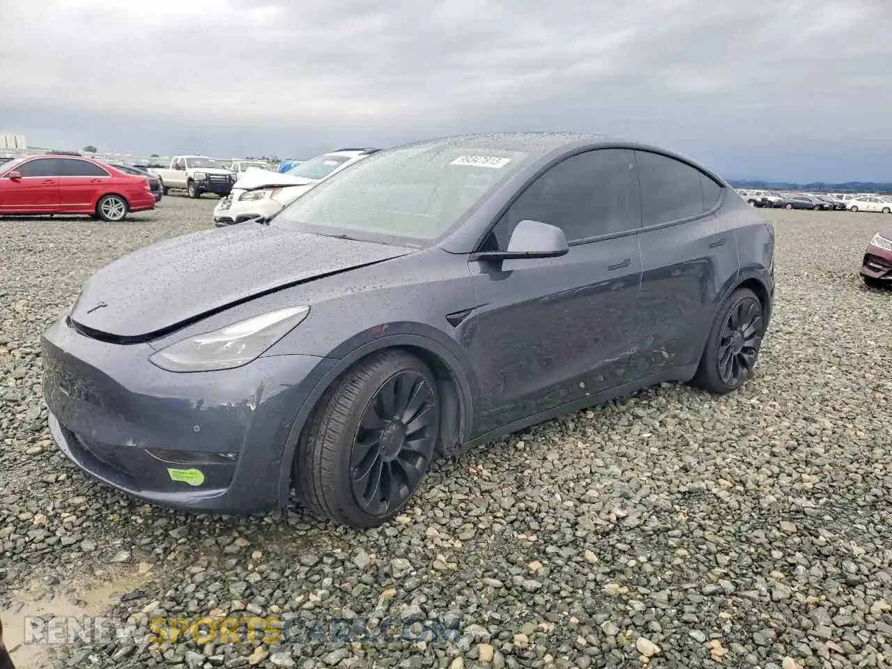 1 Фотография поврежденного автомобиля 7SAYGDEF0NF409145 TESLA MODEL Y 2022