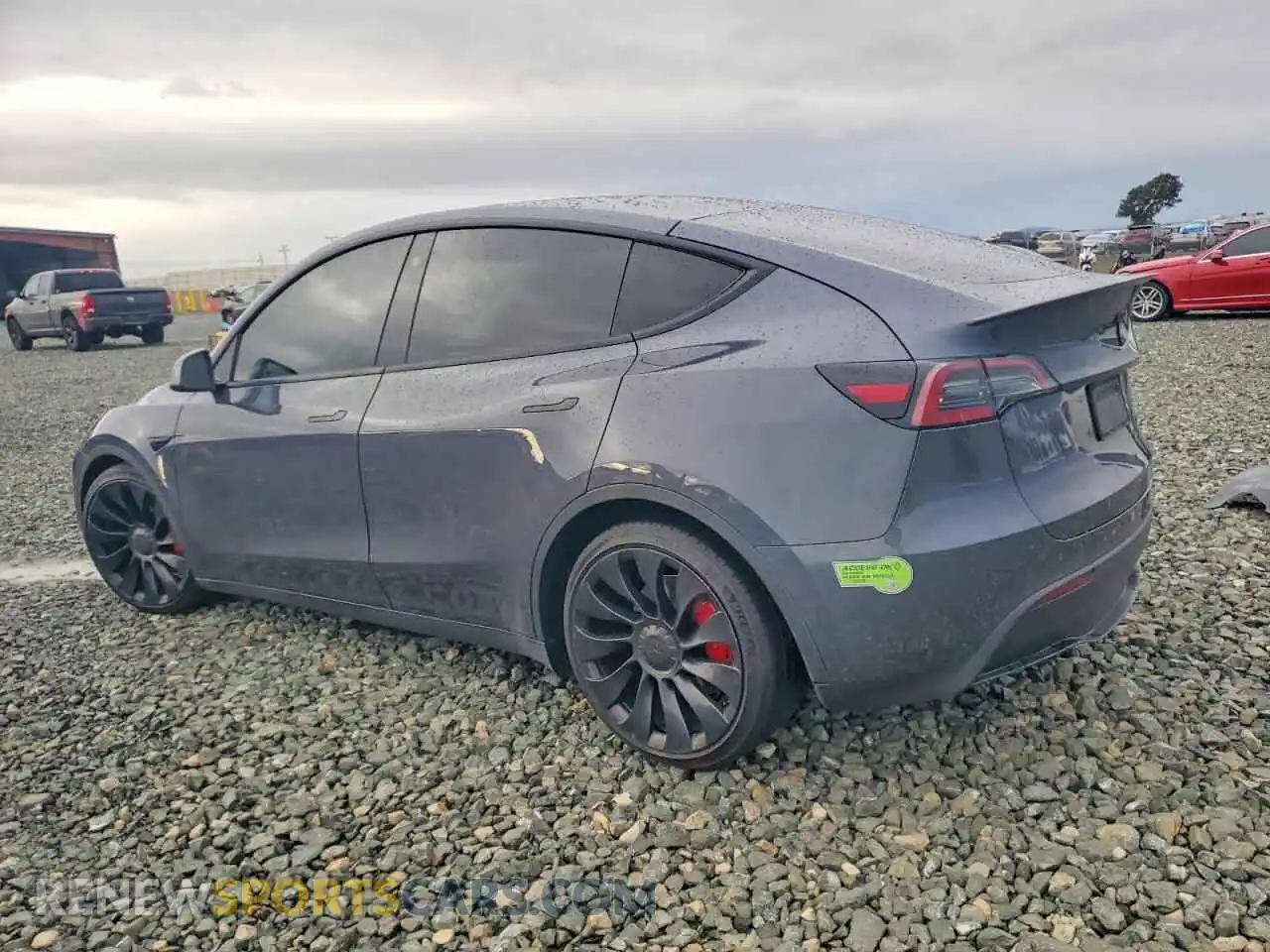 2 Фотография поврежденного автомобиля 7SAYGDEF0NF409145 TESLA MODEL Y 2022