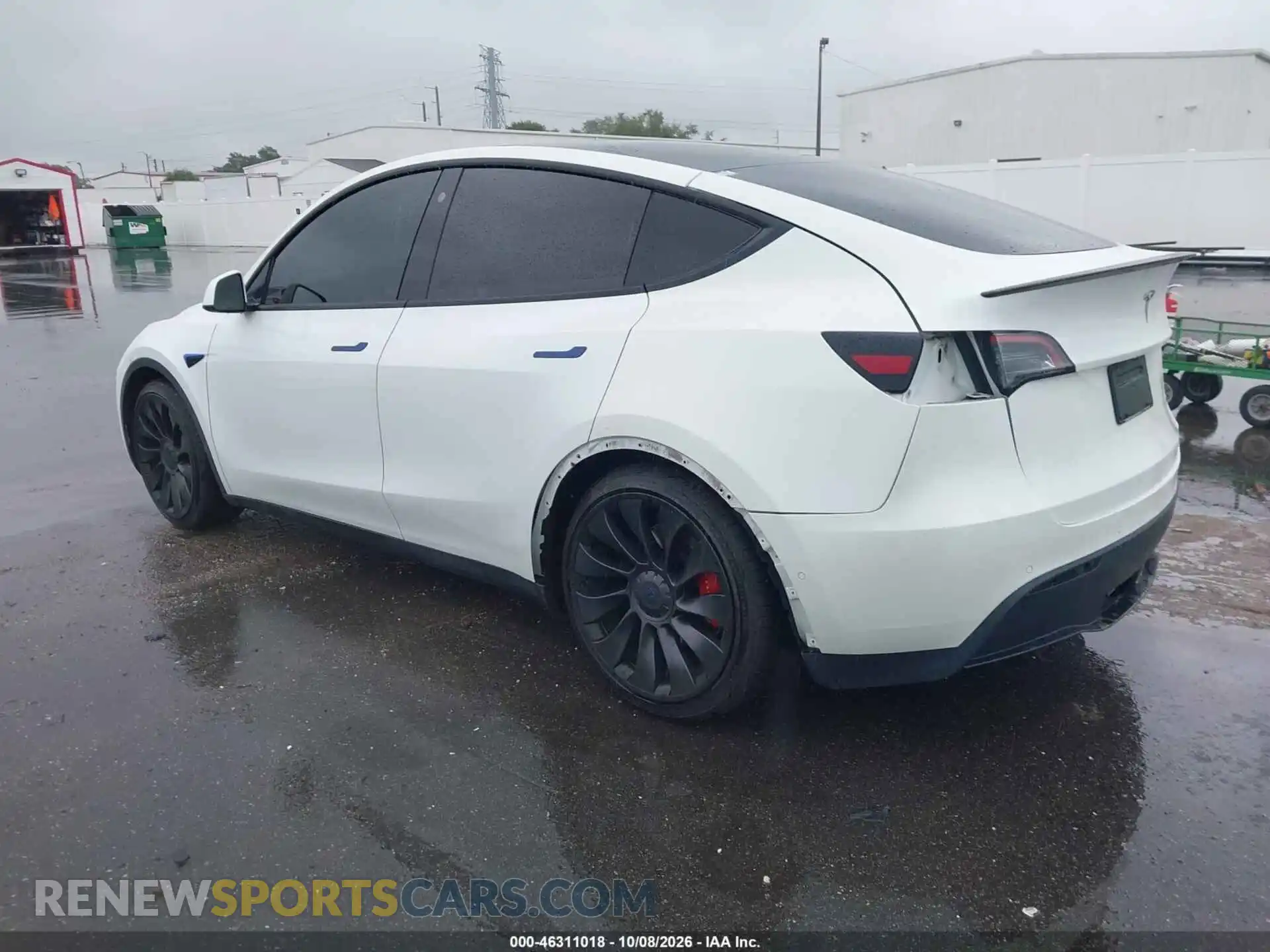 3 Photograph of a damaged car 7SAYGDEF0NF415642 TESLA MODEL Y 2022