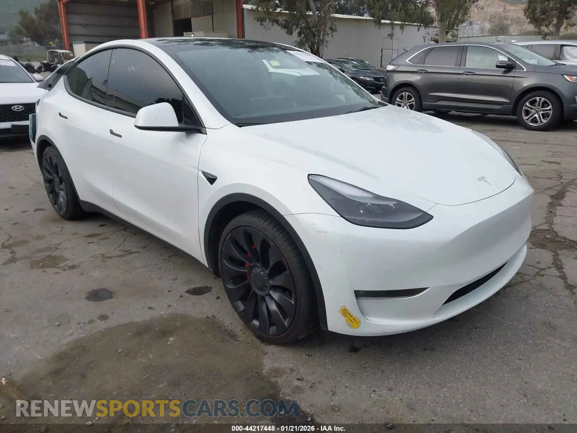 1 Photograph of a damaged car 7SAYGDEF0NF452741 TESLA MODEL Y 2022
