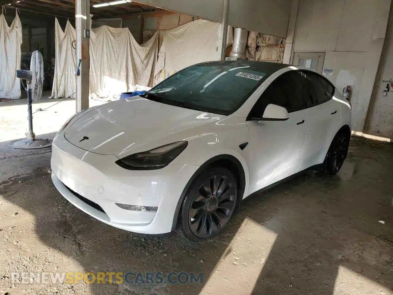 1 Фотография поврежденного автомобиля 7SAYGDEF0NF469586 TESLA MODEL Y 2022