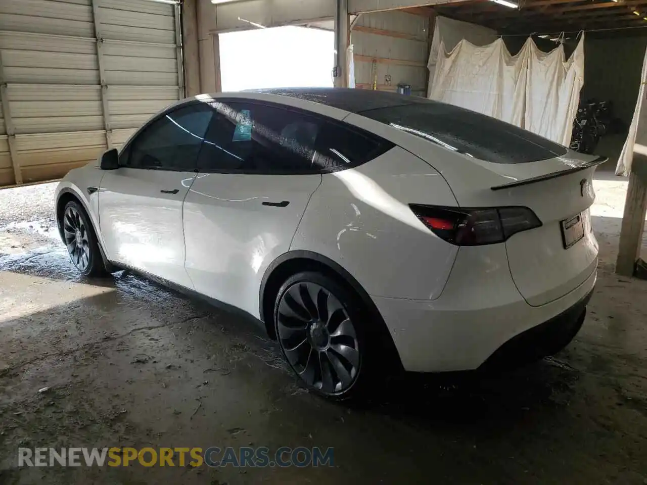 2 Фотография поврежденного автомобиля 7SAYGDEF0NF469586 TESLA MODEL Y 2022