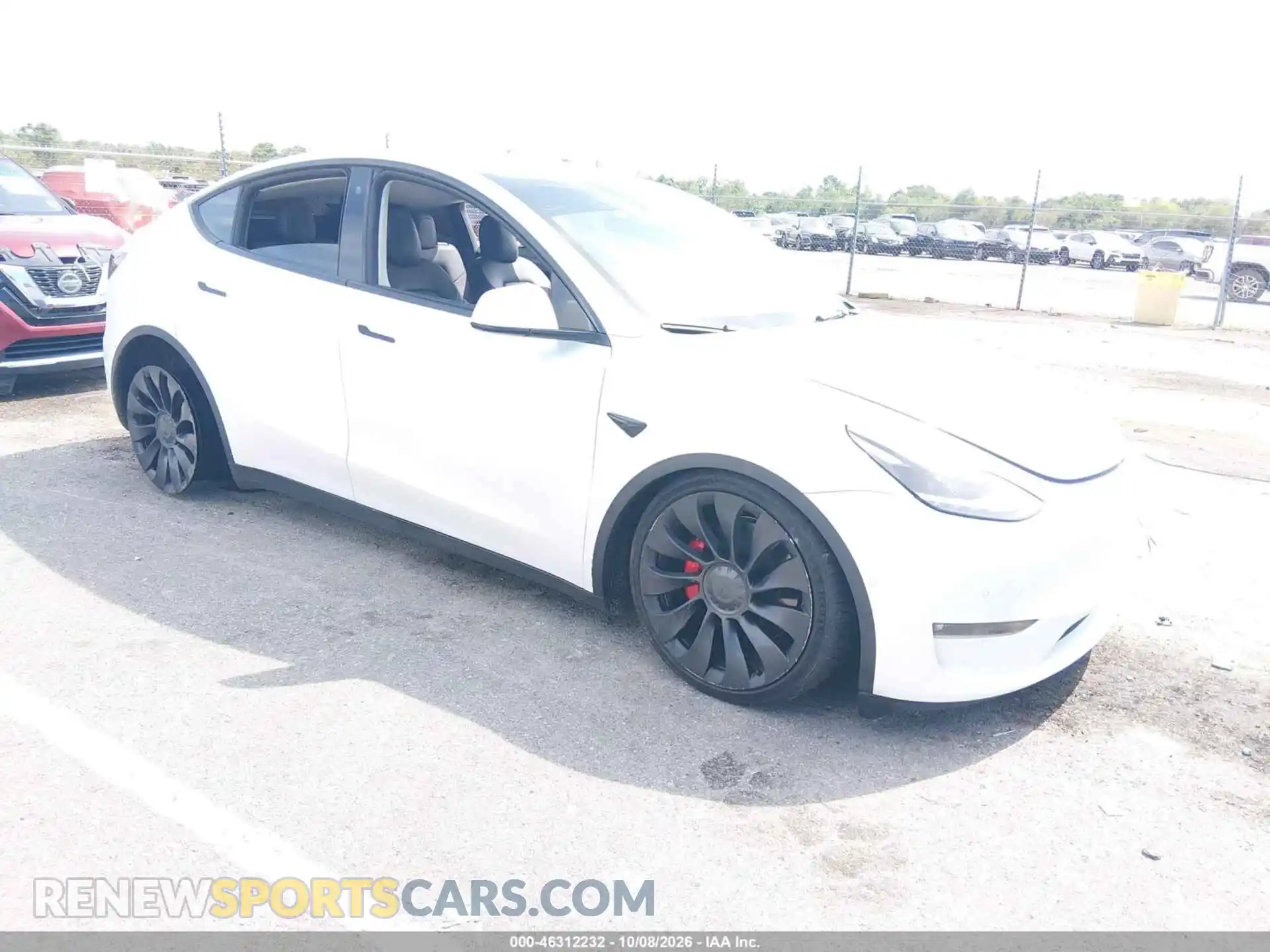 1 Photograph of a damaged car 7SAYGDEF0NF507592 TESLA MODEL Y 2022
