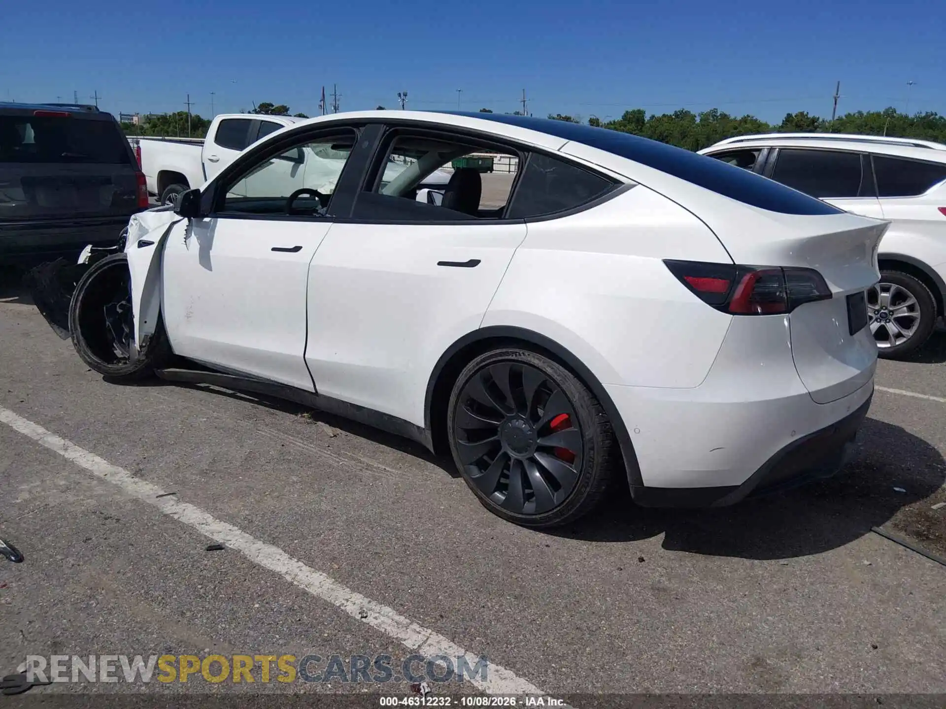 3 Photograph of a damaged car 7SAYGDEF0NF507592 TESLA MODEL Y 2022