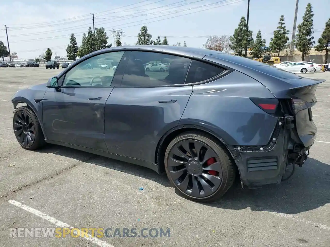 2 Photograph of a damaged car 7SAYGDEF0NF511223 TESLA MODEL Y 2022