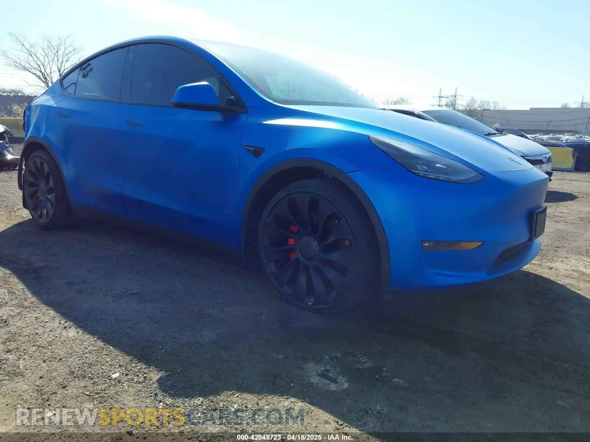 1 Photograph of a damaged car 7SAYGDEF1NF307577 TESLA MODEL Y 2022