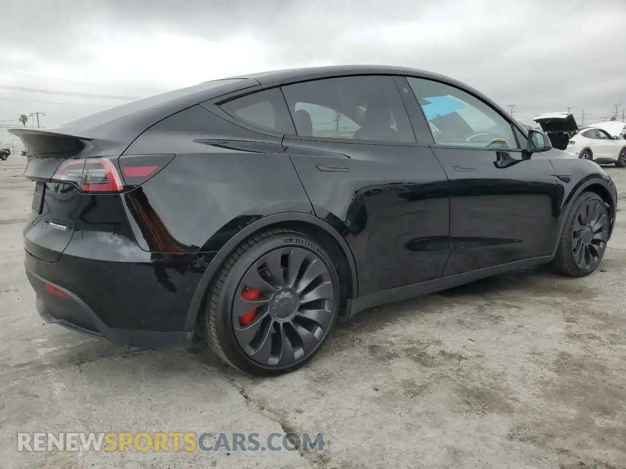 3 Photograph of a damaged car 7SAYGDEF1NF395613 TESLA MODEL Y 2022