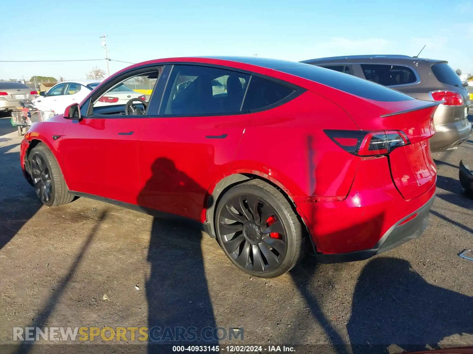 3 Photograph of a damaged car 7SAYGDEF1NF405119 TESLA MODEL Y 2022