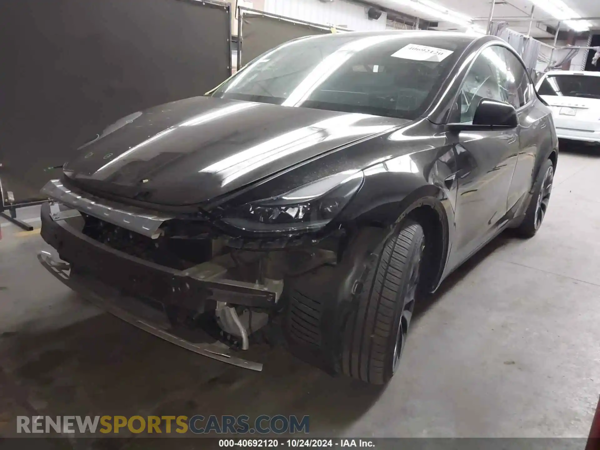 2 Photograph of a damaged car 7SAYGDEF1NF411342 TESLA MODEL Y 2022