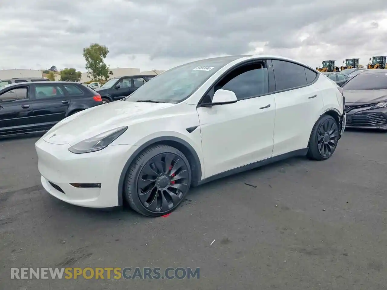 1 fotografías del automóvil dañado 7SAYGDEF1NF446043 TESLA MODEL Y 2022