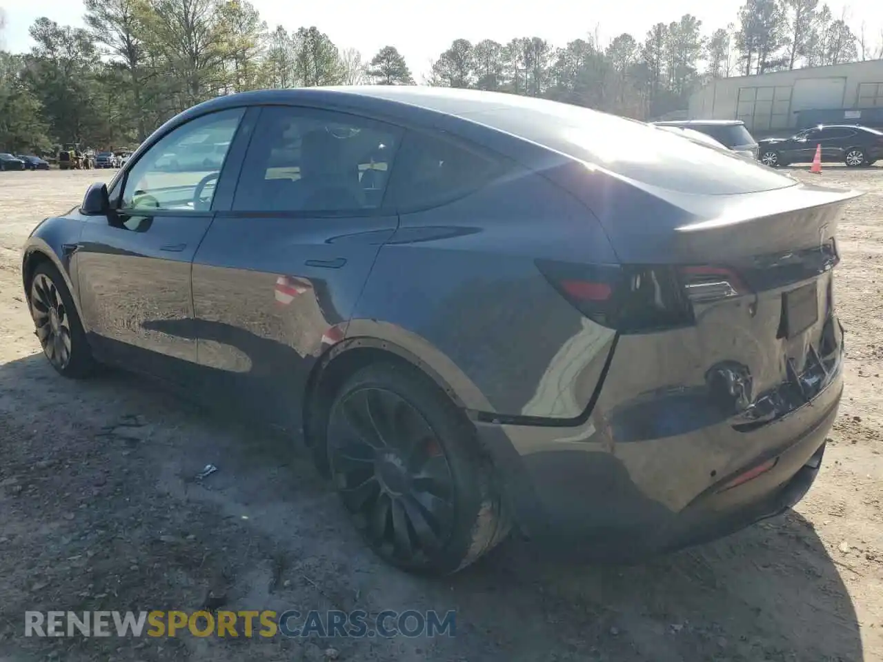2 Photograph of a damaged car 7SAYGDEF1NF494738 TESLA MODEL Y 2022