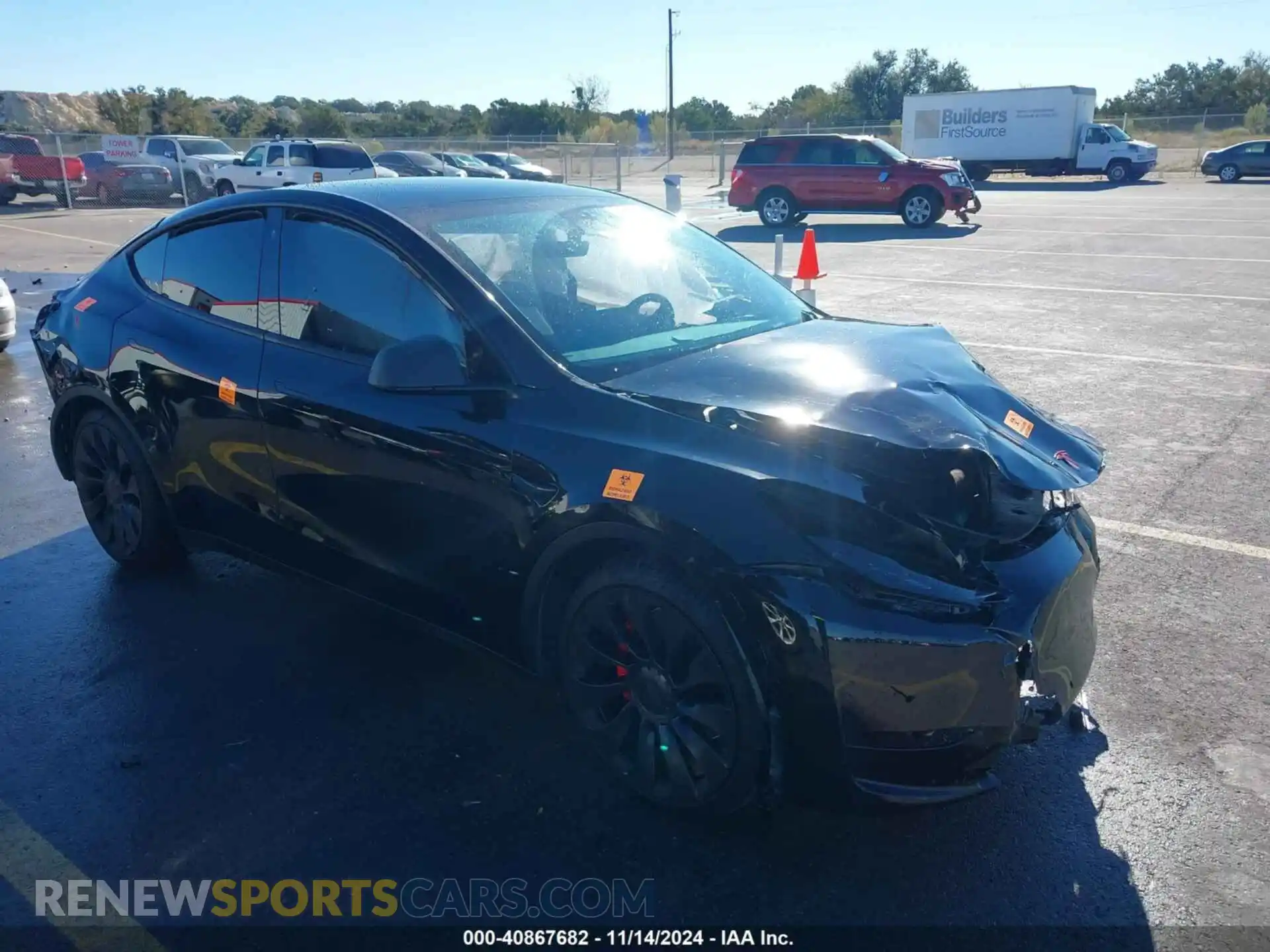 1 fotografías del automóvil dañado 7SAYGDEF1NF501946 TESLA MODEL Y 2022