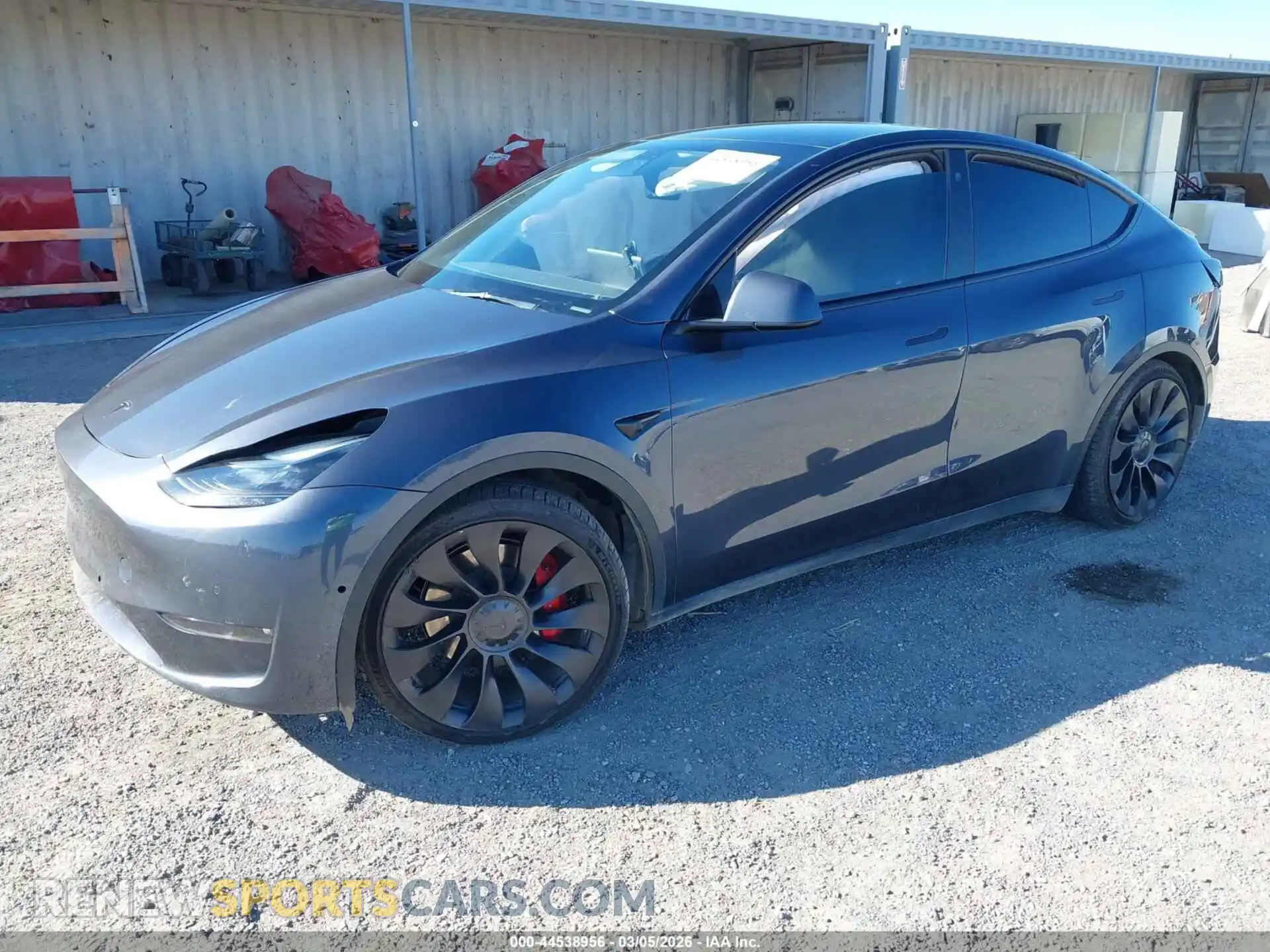 2 Photograph of a damaged car 7SAYGDEF1NF535143 TESLA MODEL Y 2022
