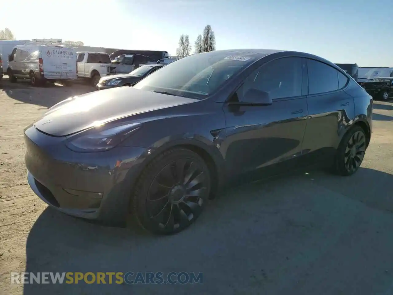 1 Photograph of a damaged car 7SAYGDEF2NF330169 TESLA MODEL Y 2022