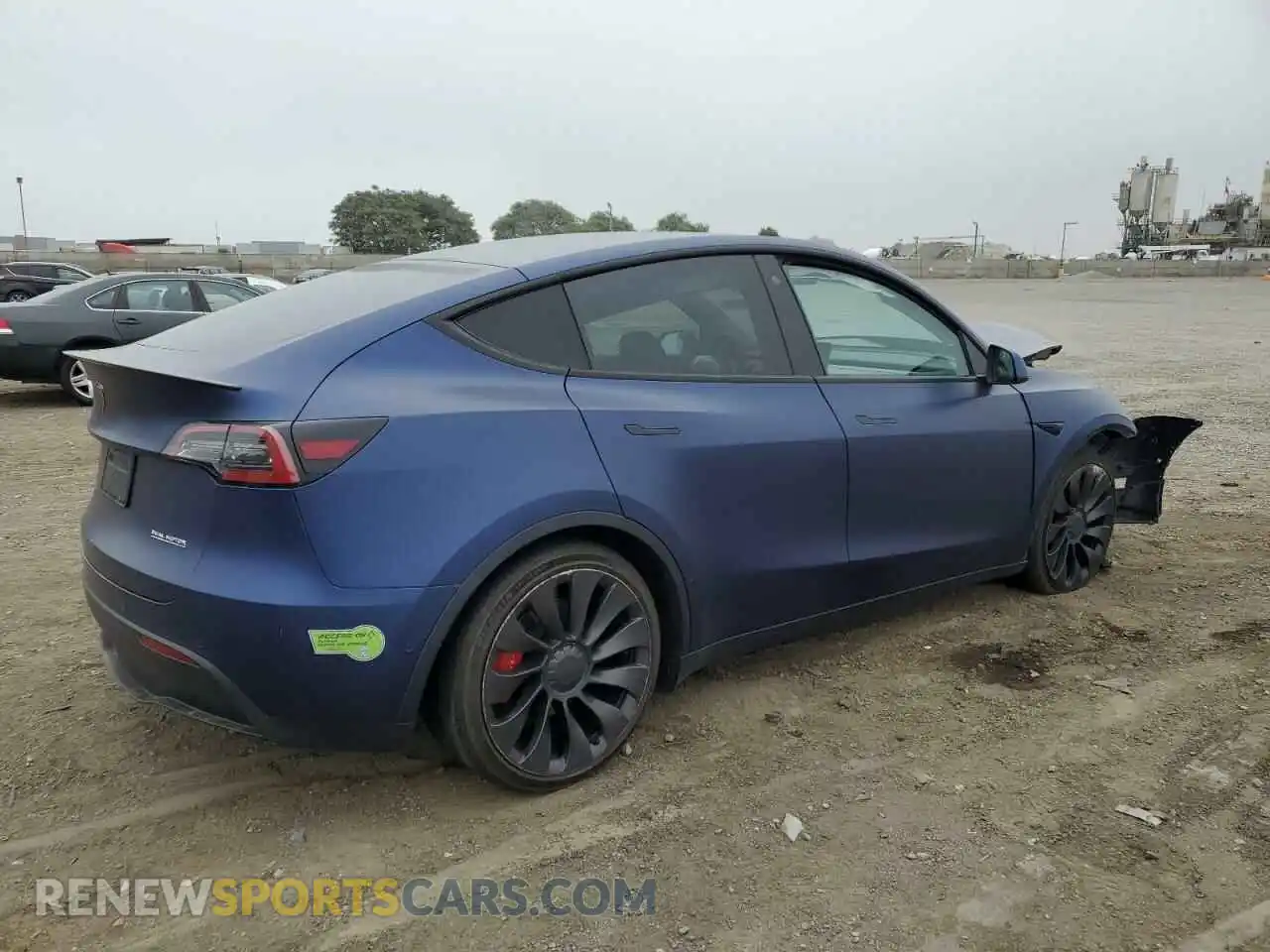 3 Photograph of a damaged car 7SAYGDEF2NF343715 TESLA MODEL Y 2022