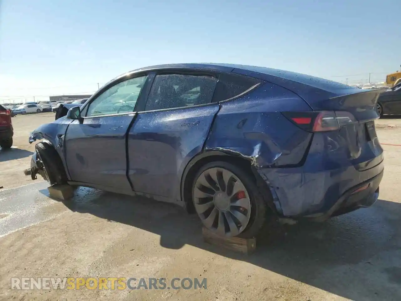 2 Photograph of a damaged car 7SAYGDEF2NF388086 TESLA MODEL Y 2022