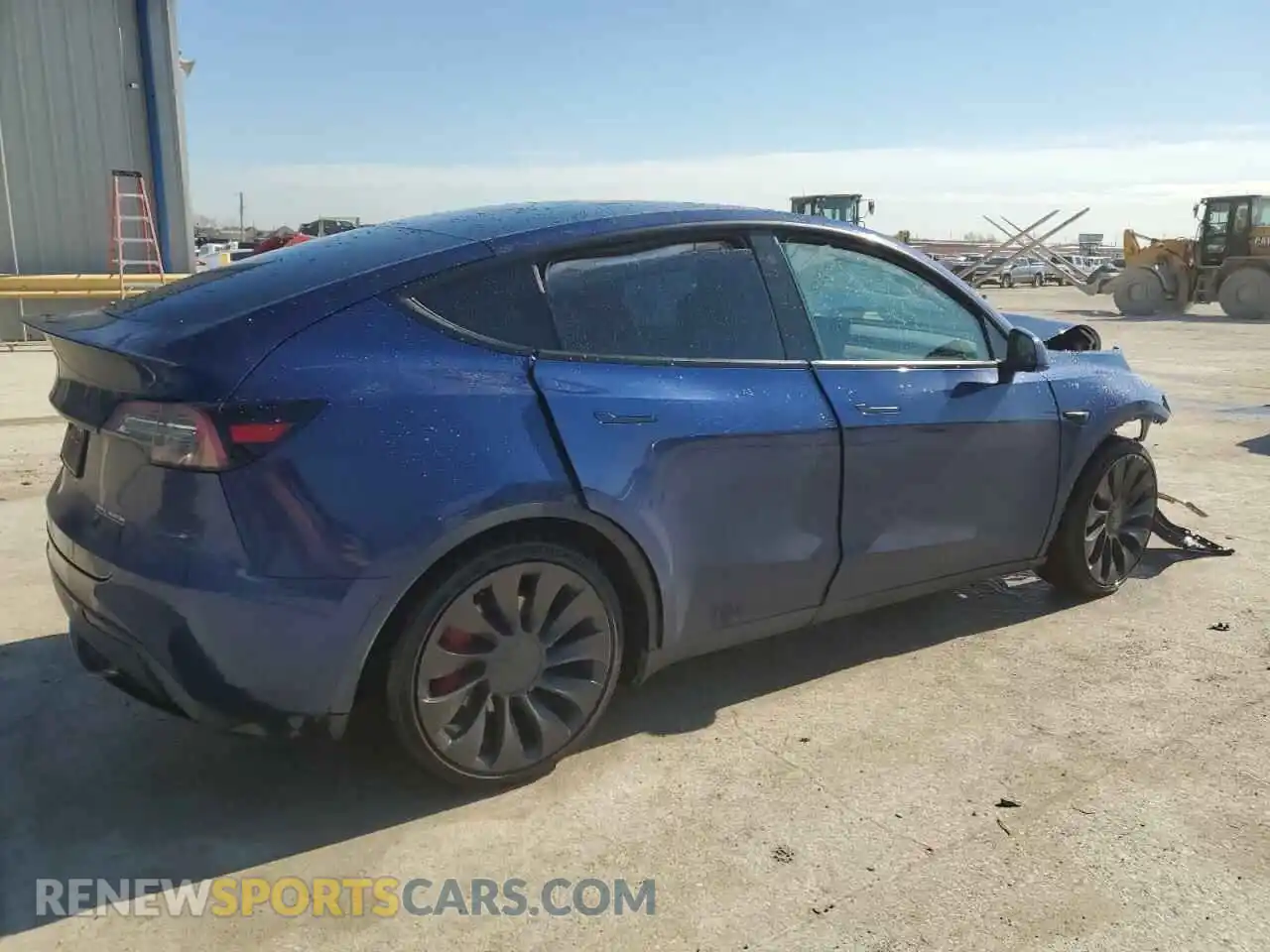 3 Photograph of a damaged car 7SAYGDEF2NF388086 TESLA MODEL Y 2022