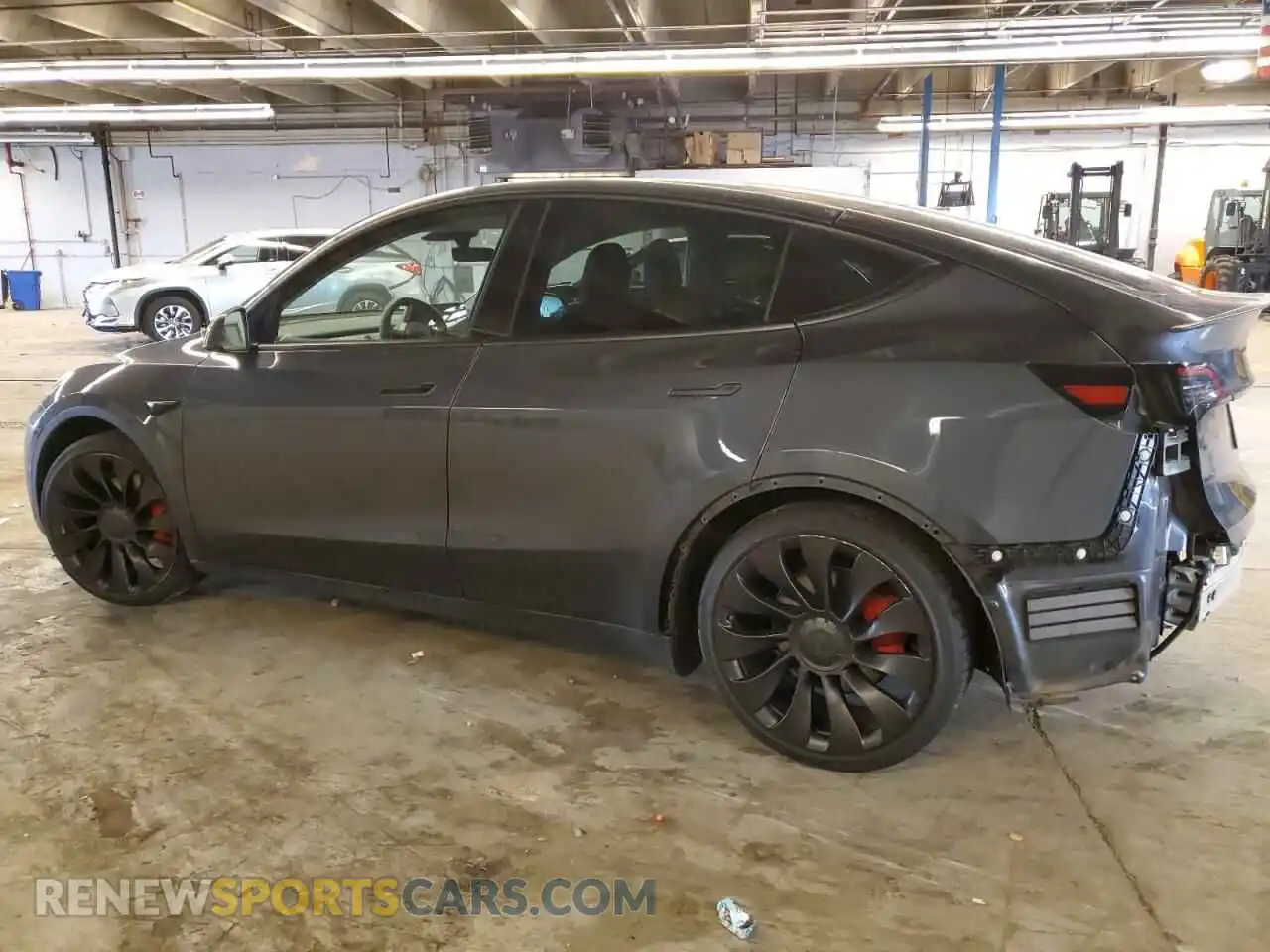 2 Photograph of a damaged car 7SAYGDEF2NF398942 TESLA MODEL Y 2022