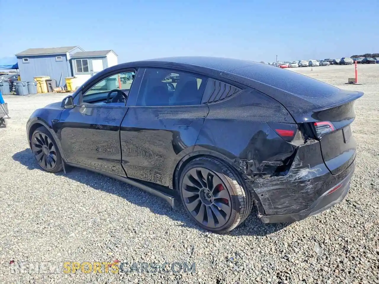 2 Photograph of a damaged car 7SAYGDEF2NF414203 TESLA MODEL Y 2022