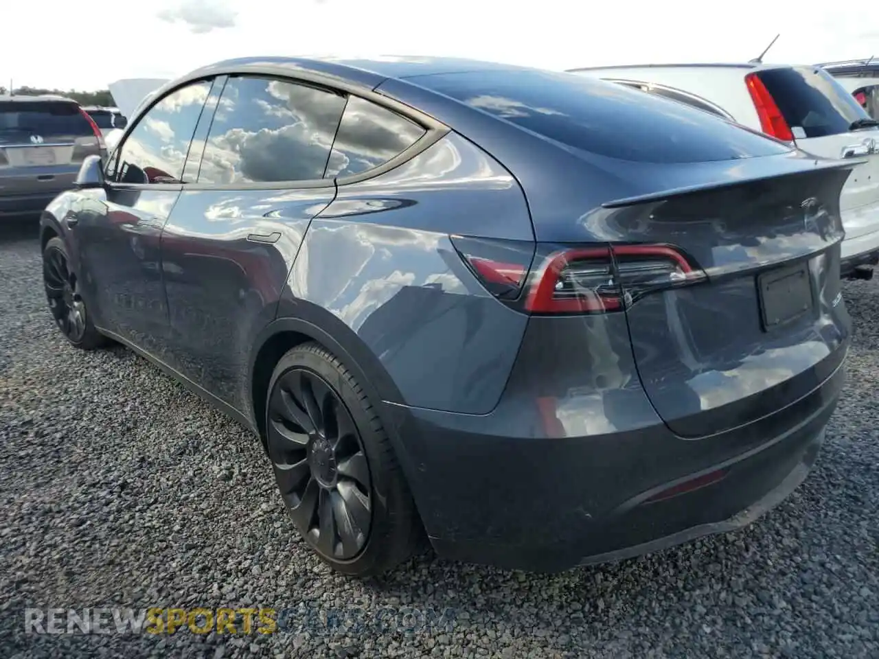 2 Photograph of a damaged car 7SAYGDEF2NF448674 TESLA MODEL Y 2022