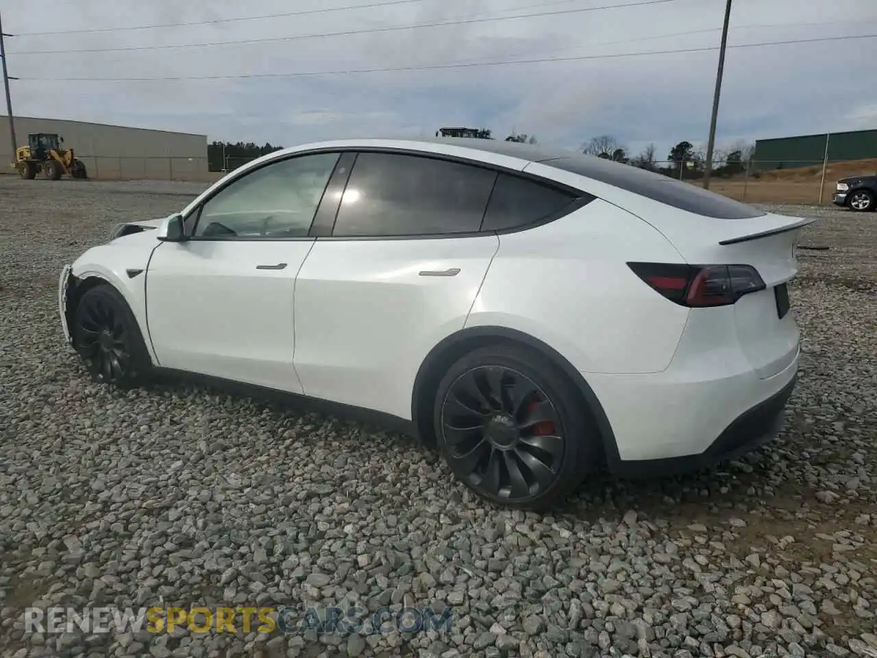 2 Photograph of a damaged car 7SAYGDEF2NF518934 TESLA MODEL Y 2022