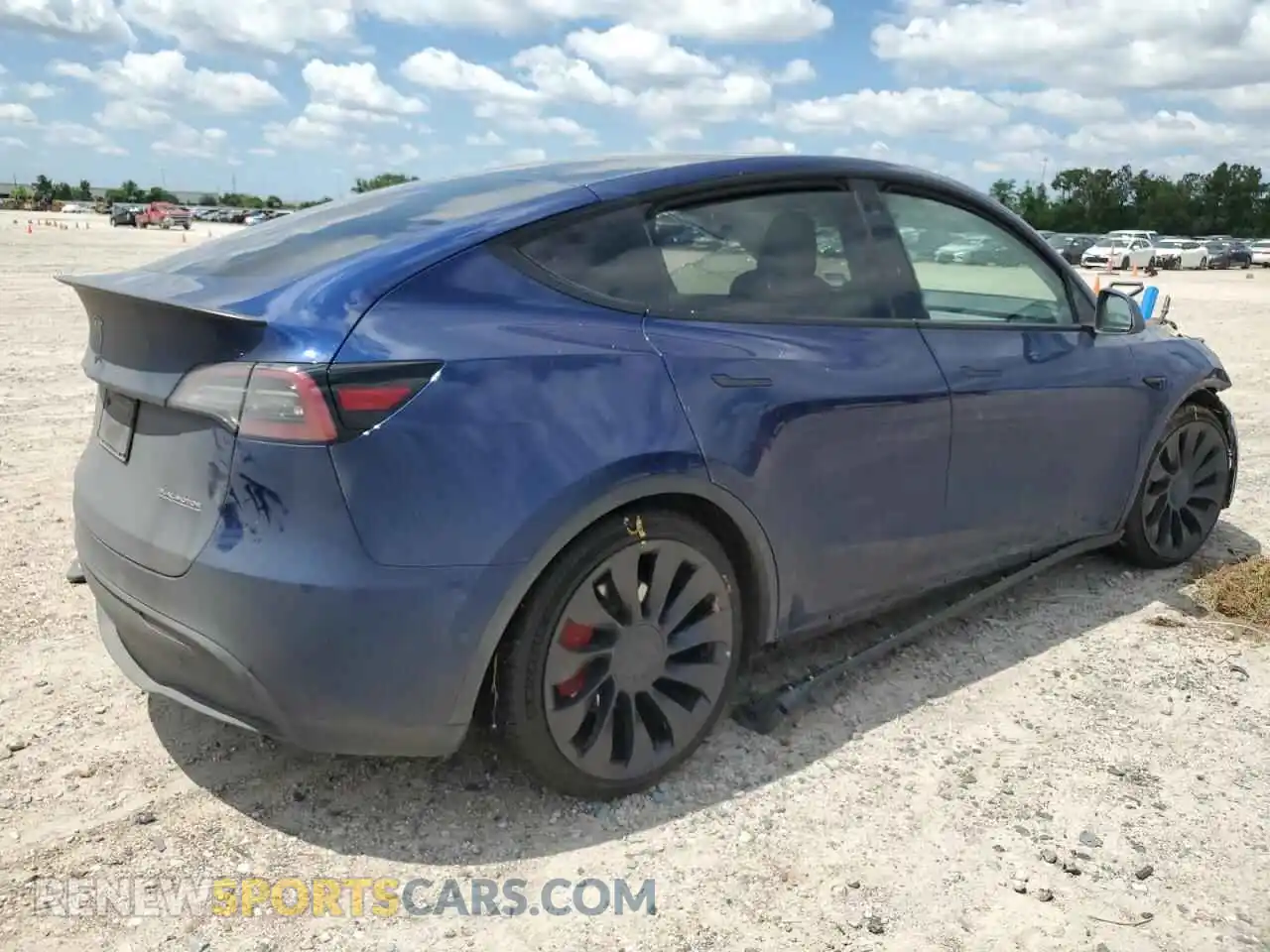 3 Photograph of a damaged car 7SAYGDEF2NF538844 TESLA MODEL Y 2022