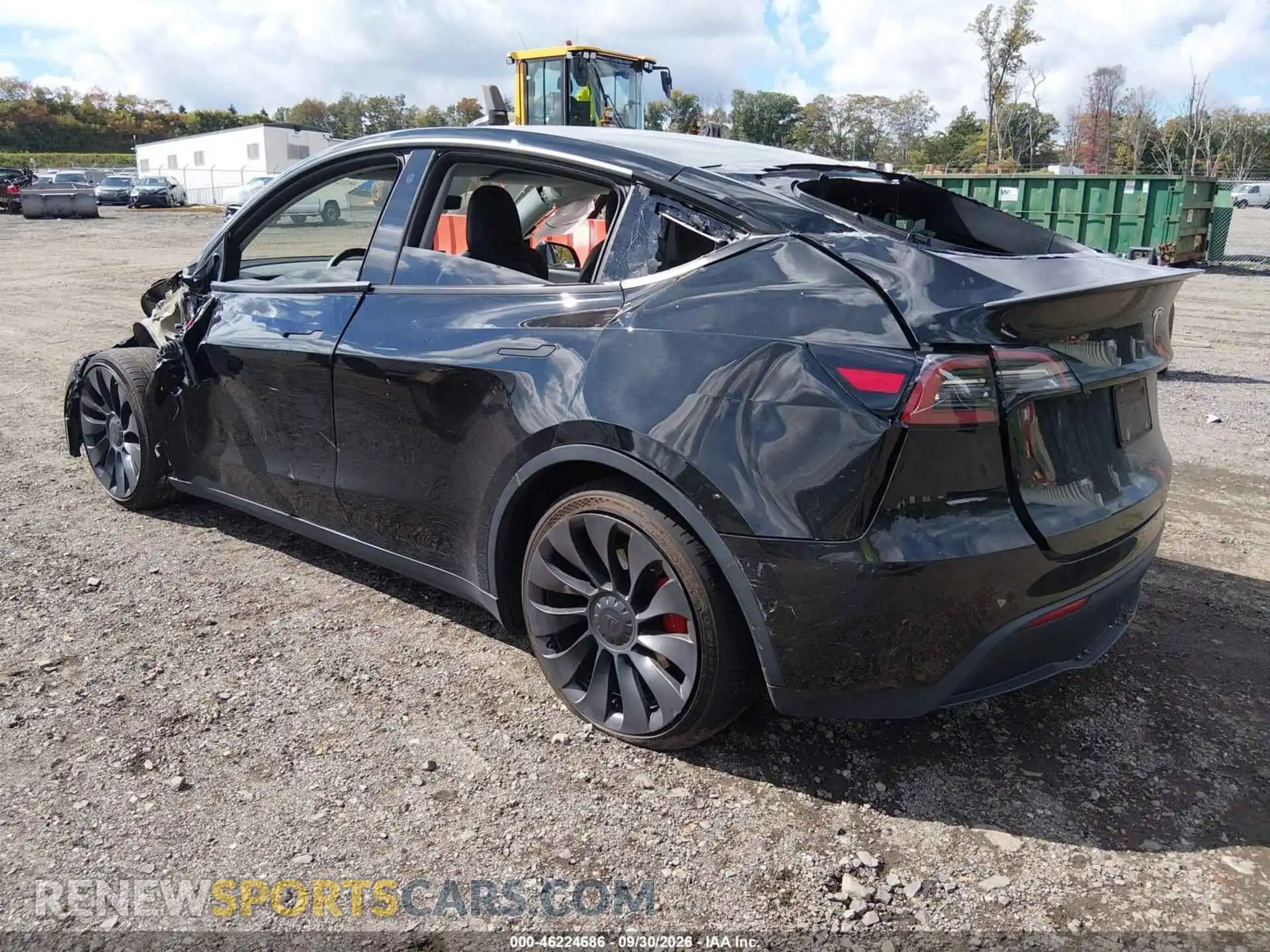 3 Photograph of a damaged car 7SAYGDEF3NF381759 TESLA MODEL Y 2022