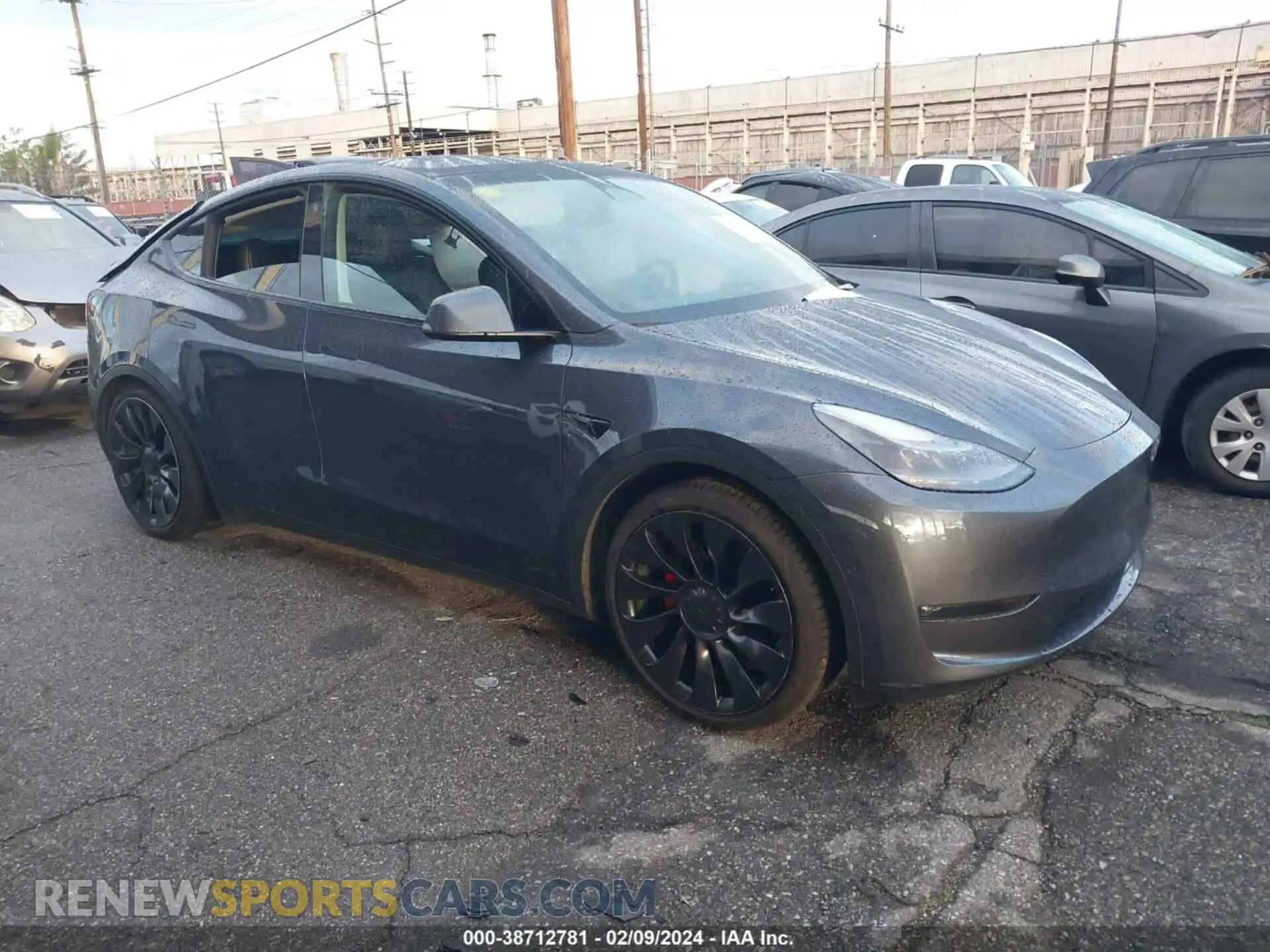 1 Photograph of a damaged car 7SAYGDEF3NF388937 TESLA MODEL Y 2022
