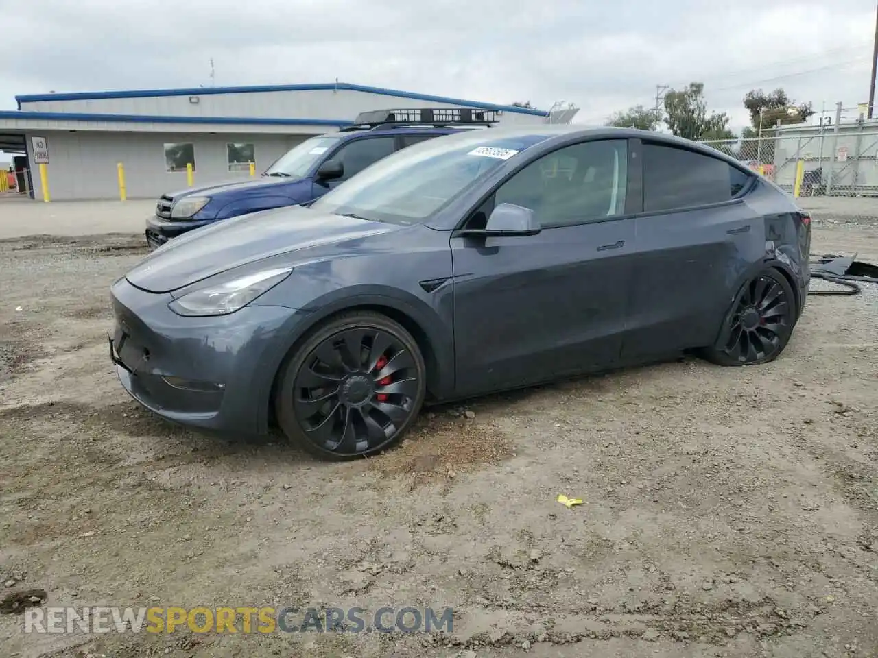 1 Photograph of a damaged car 7SAYGDEF3NF390798 TESLA MODEL Y 2022