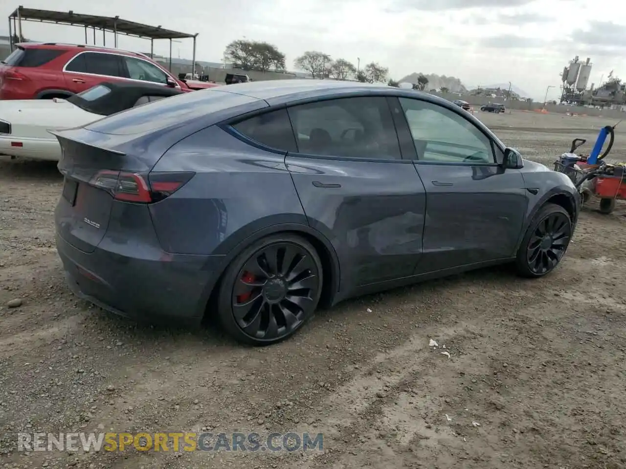 3 Photograph of a damaged car 7SAYGDEF3NF390798 TESLA MODEL Y 2022