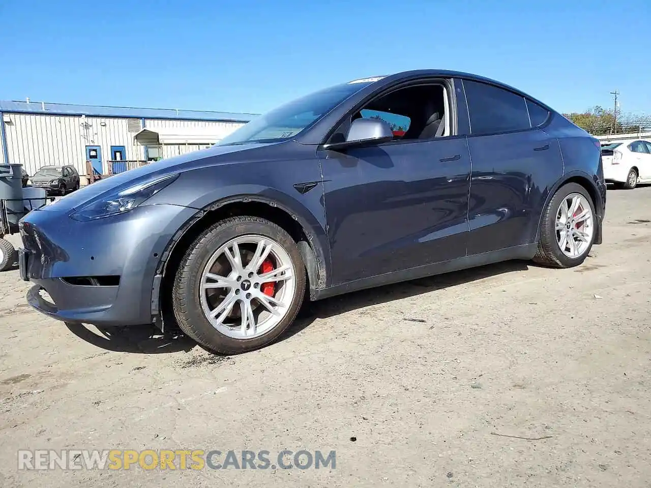1 Photograph of a damaged car 7SAYGDEF3NF393118 TESLA MODEL Y 2022