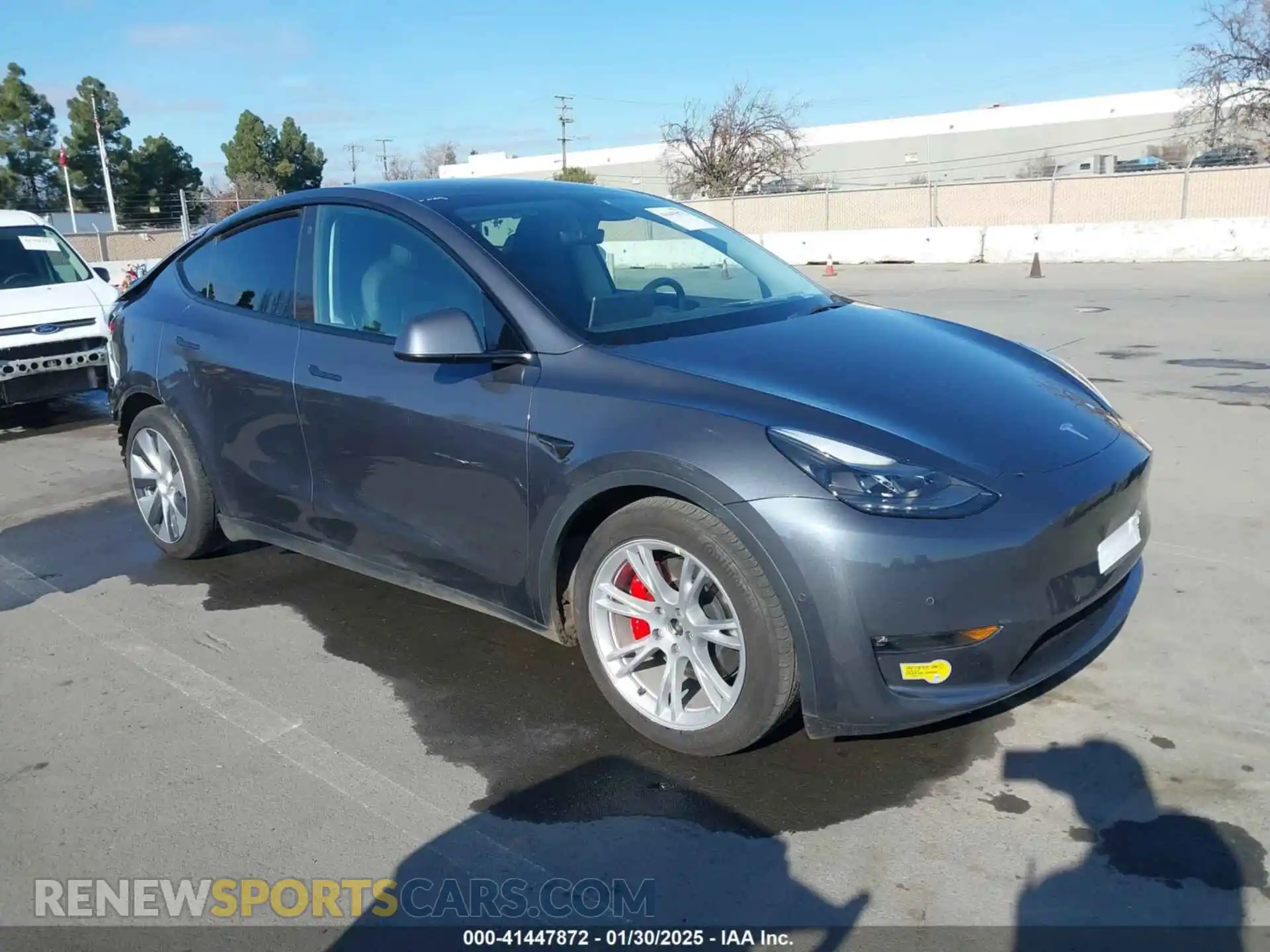 1 Photograph of a damaged car 7SAYGDEF3NF403775 TESLA MODEL Y 2022