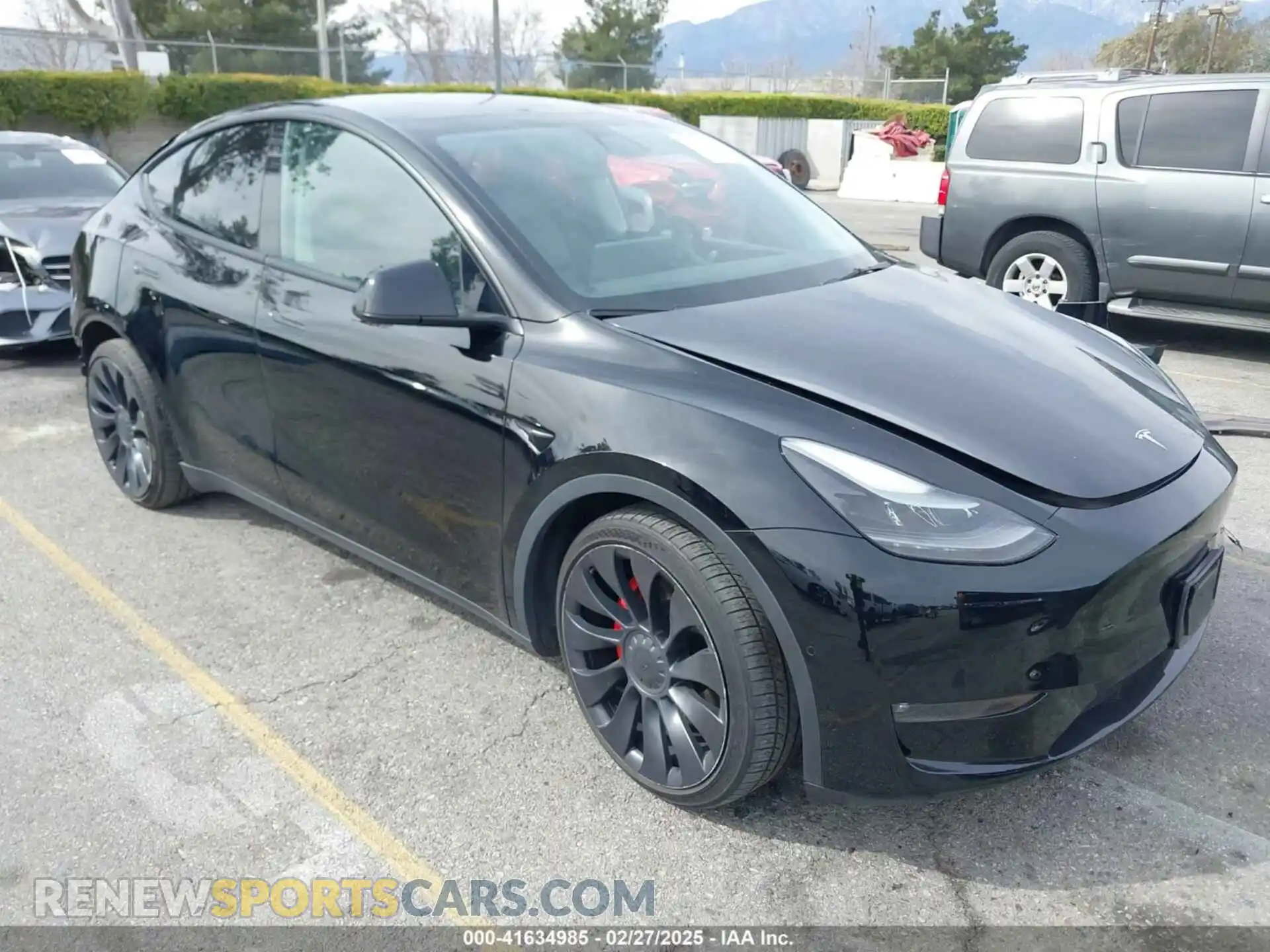 1 Photograph of a damaged car 7SAYGDEF3NF404621 TESLA MODEL Y 2022