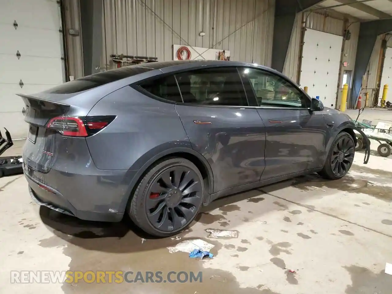 3 Photograph of a damaged car 7SAYGDEF3NF444522 TESLA MODEL Y 2022