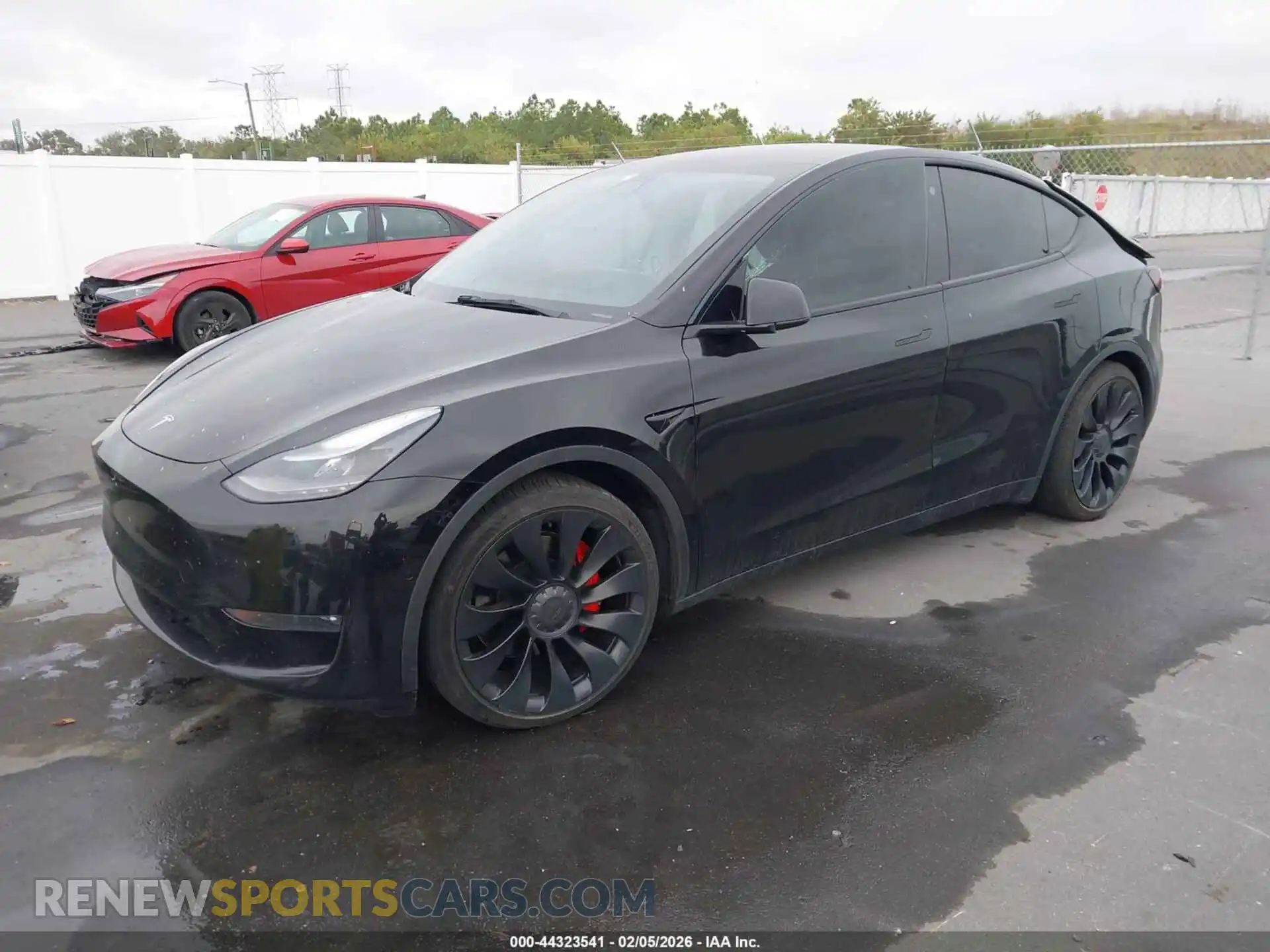 2 Photograph of a damaged car 7SAYGDEF3NF457819 TESLA MODEL Y 2022