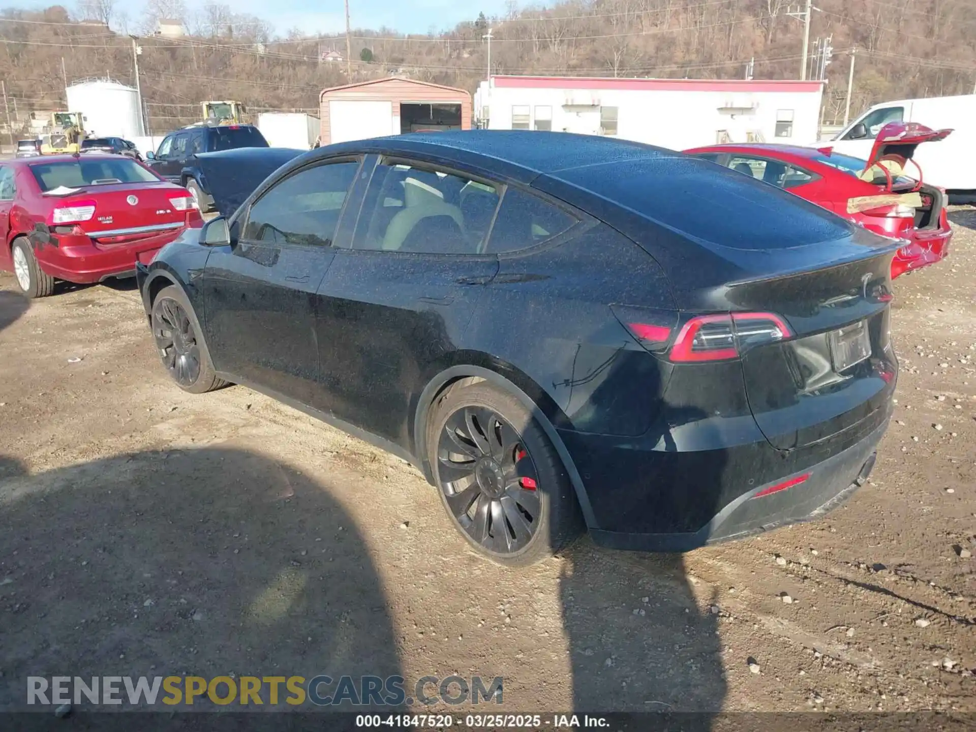 3 Photograph of a damaged car 7SAYGDEF3NF486365 TESLA MODEL Y 2022