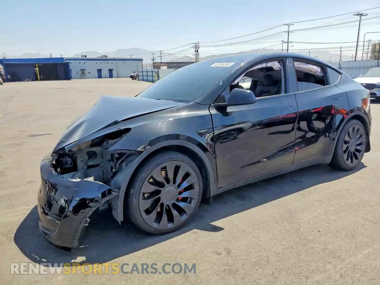 1 Photograph of a damaged car 7SAYGDEF3NF491940 TESLA MODEL Y 2022