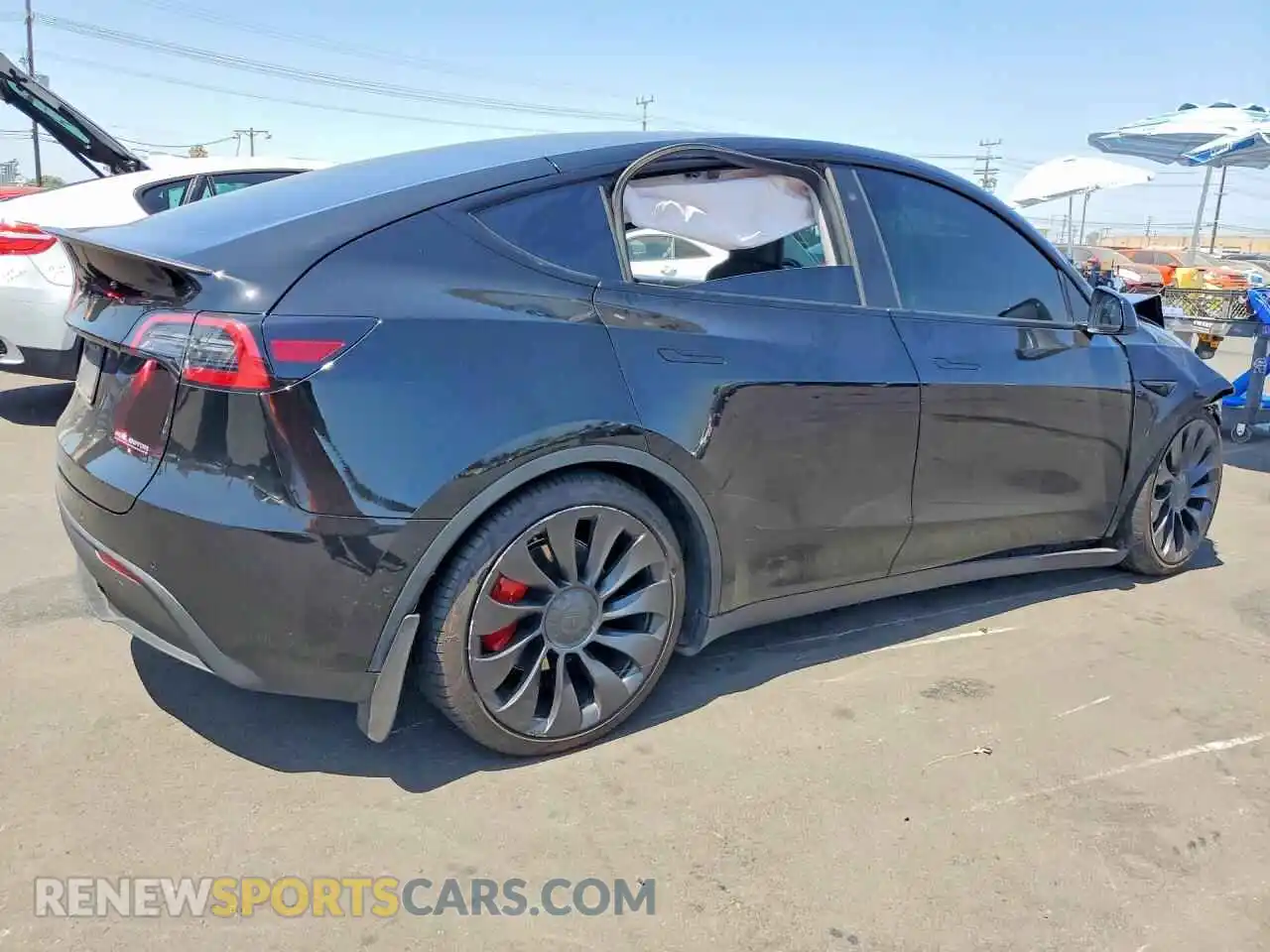 3 Photograph of a damaged car 7SAYGDEF3NF491940 TESLA MODEL Y 2022